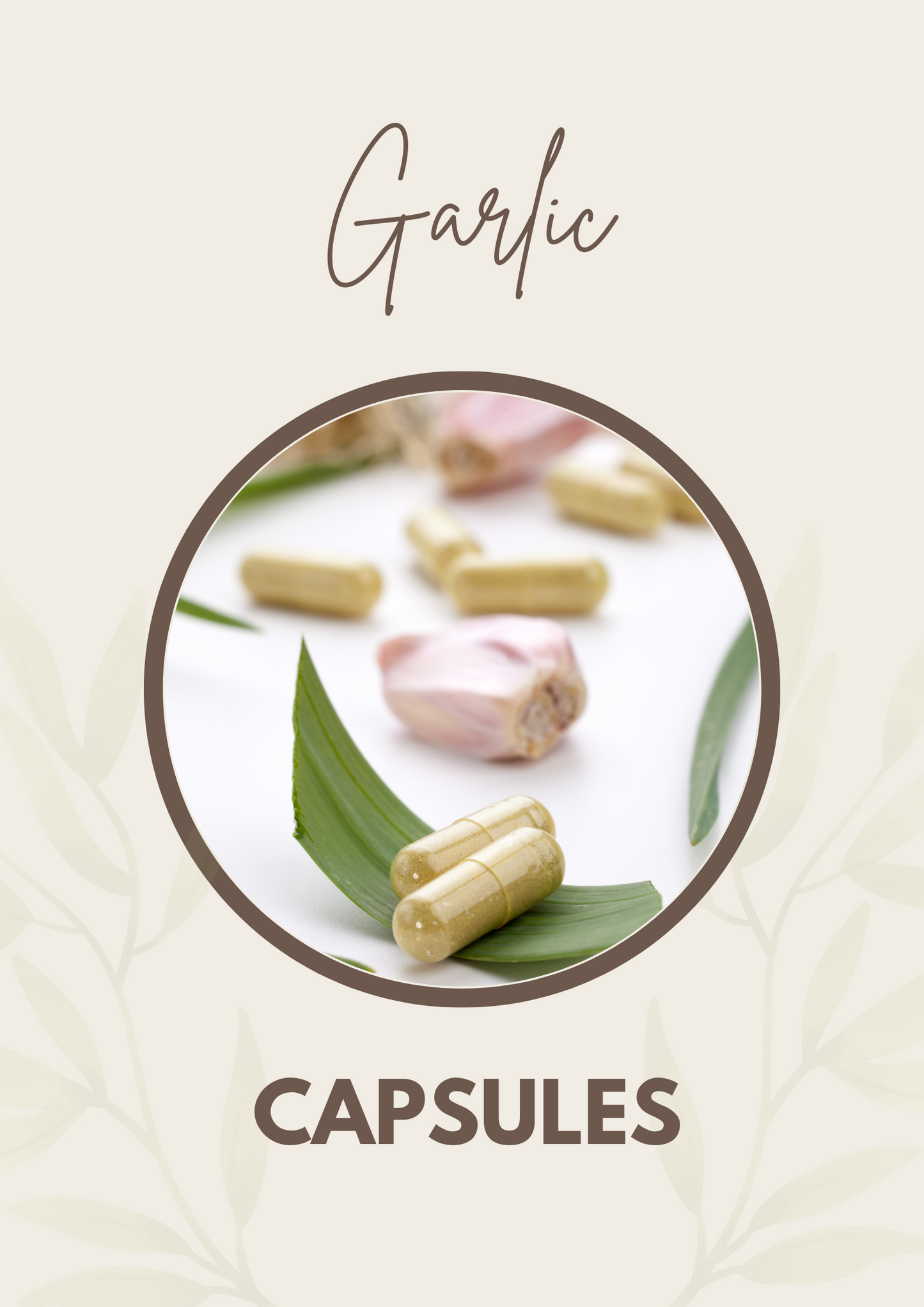 Cápsulas de ajo