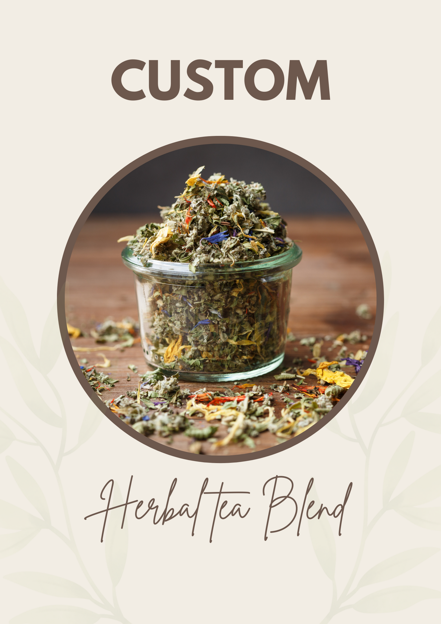 Mezcla de té personalizada