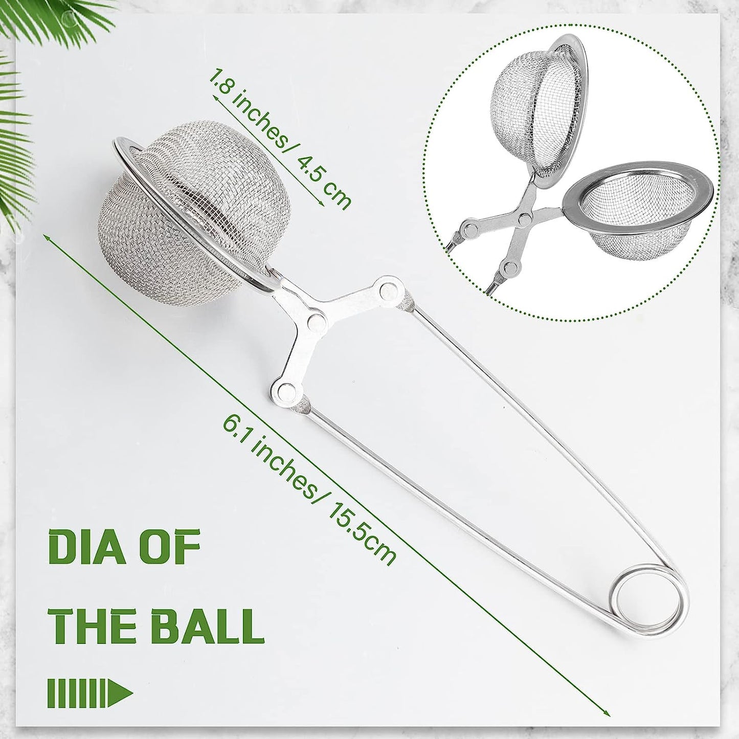 Stainless Tea Ball Steeper