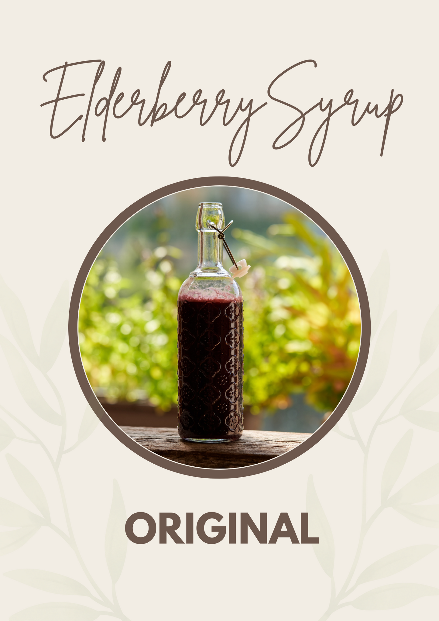 Elderberry Syrup (Original)