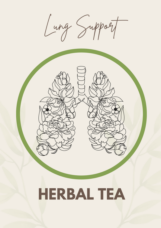 Té de apoyo pulmonar